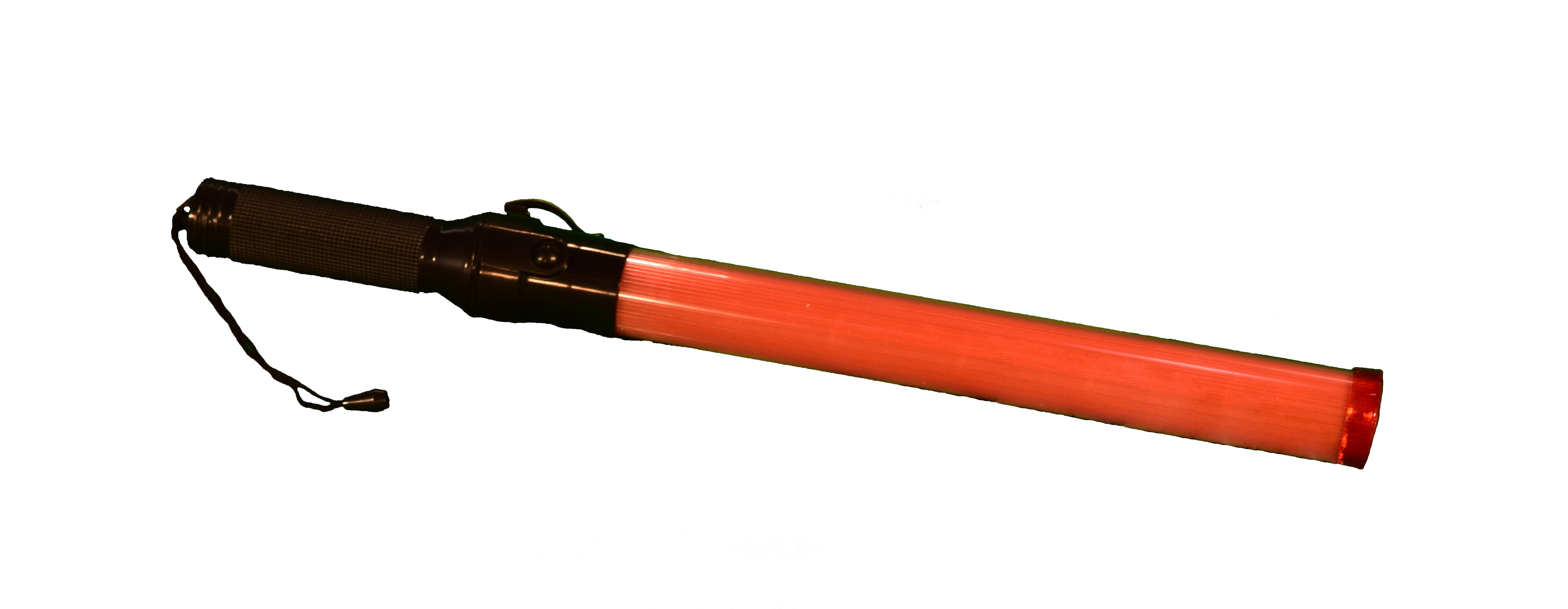 Cortina 03-303 LED Baton 12" с 3-позиционным переключателем (постоянное горение/быстрая вспышка/выкл.) с поясным зажимом [использует (2) батарейки типа C (не входят в комплект)]