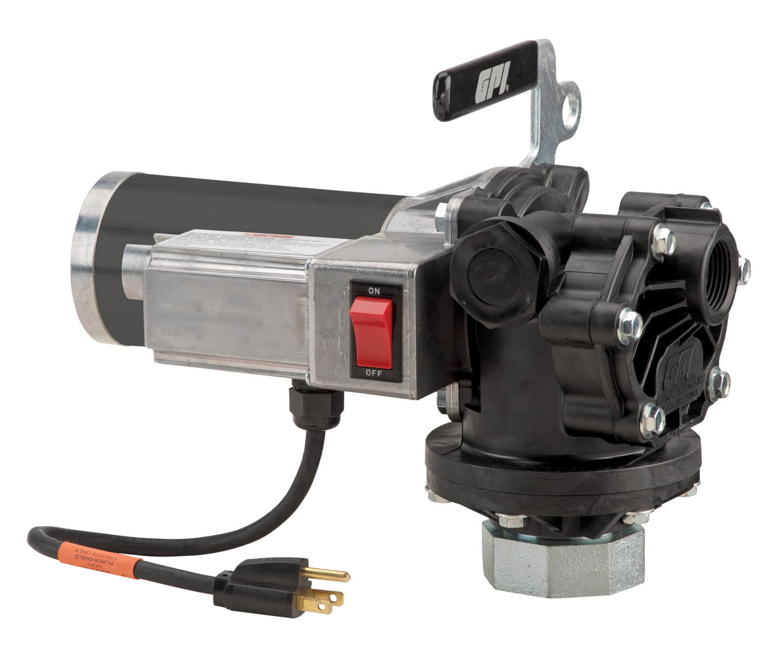 GPI 118003-11 PA-200-BV 115V AC 12/115 VOLT НАСОС ДЛЯ ПЕРЕКАЧКИ НЕФТИ/МАСЛА СМАЗОЧНЫЙ ЭЛЕКТРИЧЕСКИЙ МАСЛОПЕРЕКАЧИВАЮЩИЙ НАСОС ПЕРЕМЕННОГО ТОКА