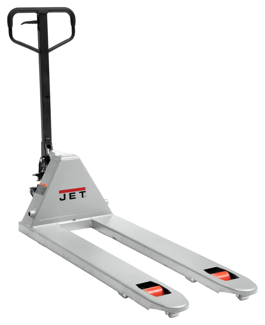 Гидравлическая тележка JET 161006 PT-2048JA 20.5" x 48" грузоподъемностью 5500 фунтов