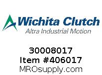 Wichita 30008017 4-612-041-019-4 12.4 Цанга 2-3/16 Дюйм Отверстие