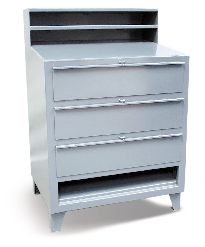 StrongHold 34-SD-280-3DB Индустриальный верстак с 3 ящиками 36x28x42 дюйма