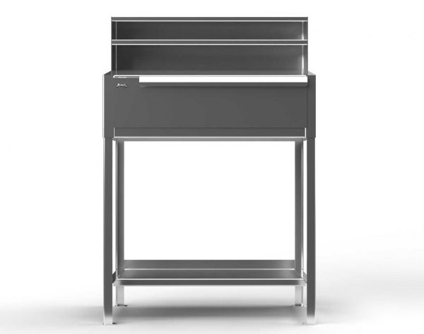 StrongHold 34-SD-AF-TD-280-SS промышленный стол из нержавеющей стали для цеха 36x28x42 1 полка