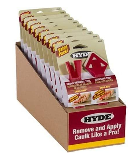 Инструмент для финишной обработки герметика Caulk-Away Hyde Tools 43650 из пластика