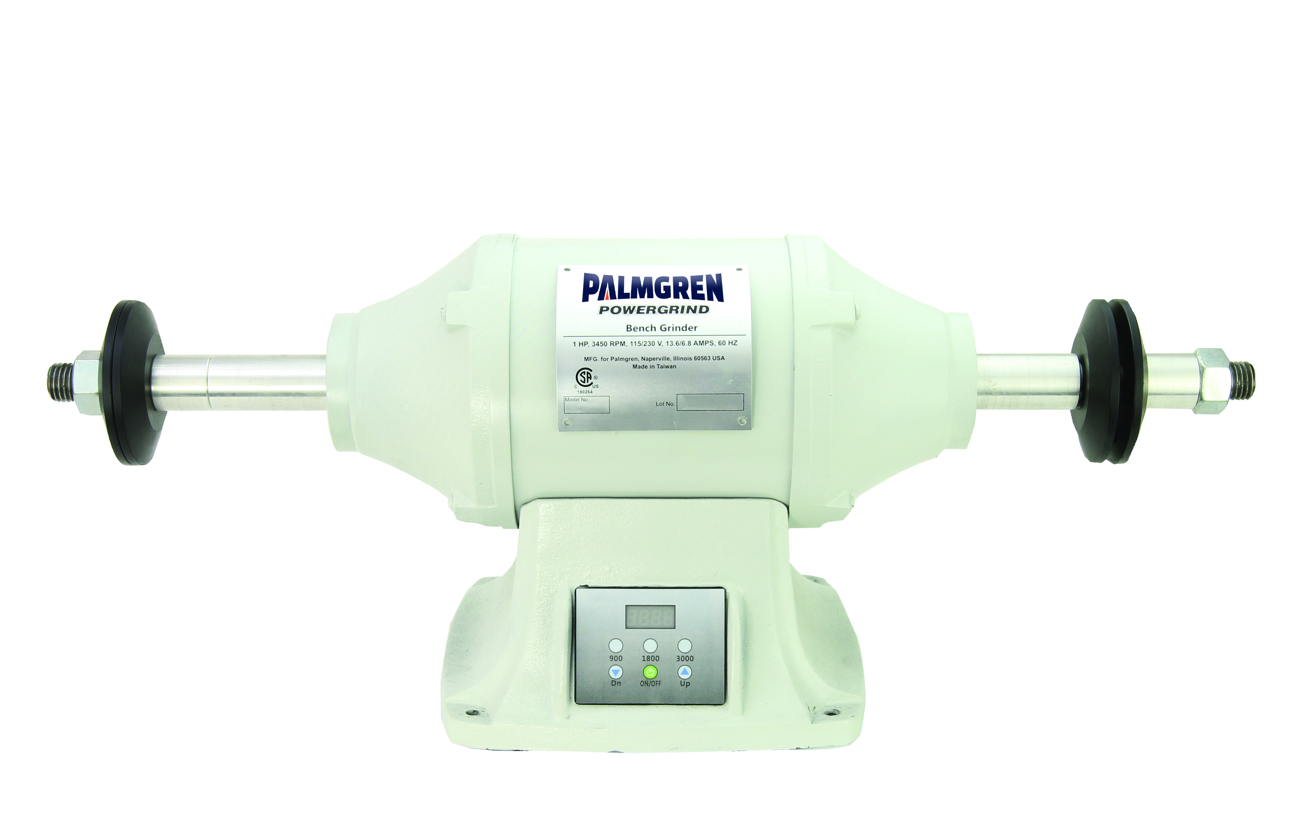 Palmgren 9682108 82108 10" 1.5HP 115/240V ВАРИАТОРНАЯ СКОРОСТНАЯ НАСТОЛЬНАЯ ПОЛИРОВАЛЬНАЯ МАШИНА