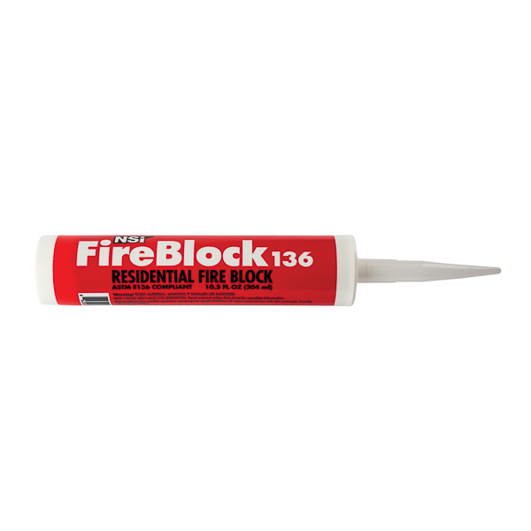 NSI Industries FS-136 RESIDENTIAL RATED FIRE BLOCK Огнестойкий барьер для жилых помещений
