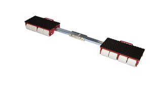 Транспортная тележка GKS 10215 грузоподъемностью 39600 фунтов (18 т) / 180 кН, модель F18