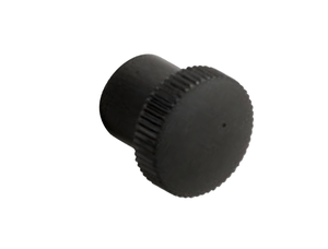 Рукоятка зажимная мини Davies Molding 2720-Q из термореактивного фенола с резьбовым отверстием, черная (Диаметр=0.63, Высота=0.56, Диаметр ступицы=0.44, Резьба=8-32, Глубина резьбы=0.25)