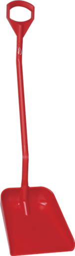 Совок Vikan 56014 эргономичный, 51", красный, из полипропилена