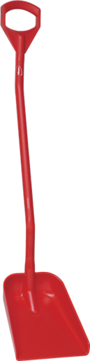 Совок Vikan 56114 эргономичный 49" из полипропилена, красный