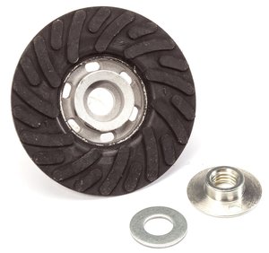 United Abrasives SAIT 95022 Спиракул Опорные подложки для смоляных фибровых дисков (Диаметр 9" Посадочное отверстие 5/8-11" Тип Hard Макс. скорость вращения 6500 об/мин)