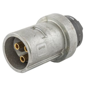 Внутренняя вставка Hubbell Wiring IN430MS1 PS INS REPL INTERIOR MALE 4W 30A S1, штыревая, 4 провода, 30 А, стиль 1