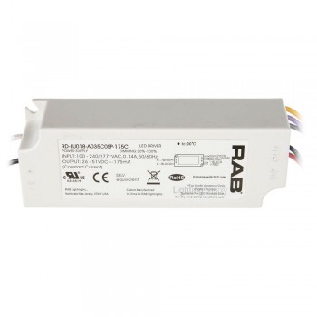 Драйвер RAB RD-LU018-A035COSP-175C 10W 120-277V 175mA с диммированием 69136