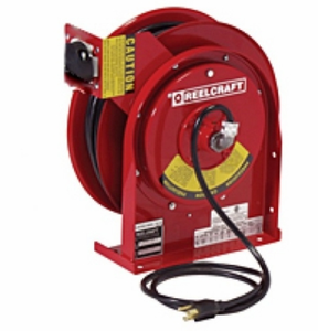 Кабельный барабан Reelcraft L 5000 без кабеля 50 футов, 10 AWG/3 провода, 30 А, L 5000 – 10/3, 35 футов, голый барабан. Серии L 4000 и L 5000 от Reelcraft предлагают различные типы розеток и ламп. Легко монтируемые и конструктивно прочные, эти катушки имеют роботизированно сваренную раму из толстой стали, которая крепится к большинству конструктивно прочных поверхностей. Только для внутреннего применения, не для влажных условий. *Одобрено UL/CSA*