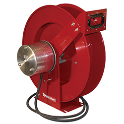 Катушка Reelcraft WCH80001 #3 x 75 футов, 700 А, электродуговая сварка без кабеляWCH80001 – Тяжелая катушка для сварочного кабеля на 700 Ампер