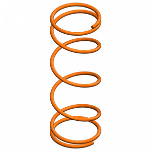 Lubesite 202-15 1oz SERIES COIL SPRING EXTRA HEAVY (ORANGE)