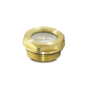 JWWINCO 743.2-11-G3/8-A GN743.2-11-G3/8-A Маслоуказательное стекло латунное с натуральным стеклом Тип A