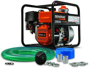 Generac 7732 2" Насос для чистой воды с комплектом шлангов