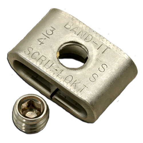 C72099 Scru-Lokt Buckles 301SS 1/4 Hard 1/4." Размер резьбы установочного винта: 10 - 32 X 5/32 SS