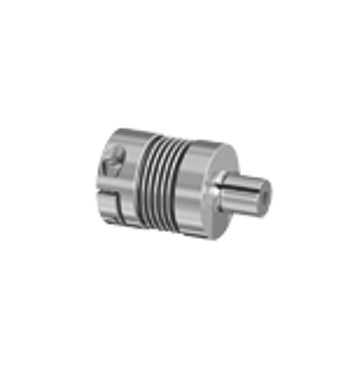 Муфта сильфонная металлическая Ringfeder DKN 04 L=28, УКАЗАТЬ H1_H2 ОТВЕРСТИЕ/ШПОНОЧНЫЙ ПАЗ ПРИ ЗАКАЗЕ