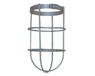 Защитная решетка RAB GD200CLW Guard VAPORPROOF 200 Series с проволочным зажимом, белый