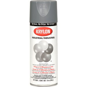 Krylon K01318A07 K01318 5-Ball Int-Ext Грунтовка серая для внутренних и наружных работ Krylon 12 oz. (6)