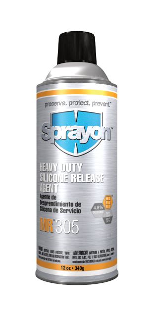 Sprayon S00305000 MR305 Высокоэффективная силиконовая смазка для форм 12 унций