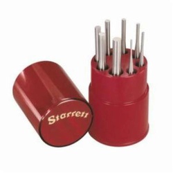 Набор кернеров для штифтов Starrett S565WB из стали, длина 4 дюйма, диаметр острия: 1/16, 3/32, 1/8, 5/32, 3/16, 7/32, 1/4, 5/16 дюйма