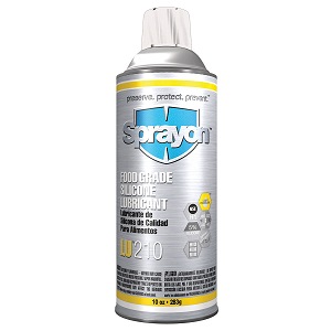 Krylon SC0210000 S00210 Food Grade Silicone Lube Sprayon 10 oz. (12)