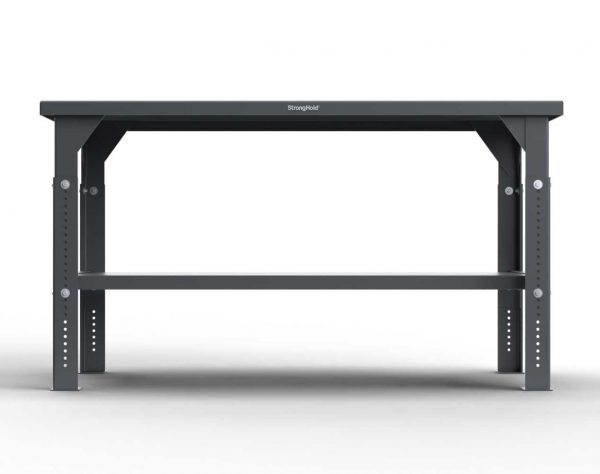 StrongHold T7236-AL Регулируемый по высоте верстак 72x36x34 с полкой