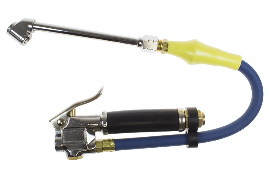 Манометр для накачивания шин Coilhose TGC120 с двойным зажимом, 10-120 PSI