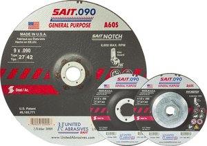 UAB 20909 DT 9 X .090 X 7/8 A60S