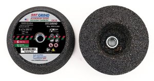 Камни комбинированные чашечные United Abrasives SAIT 26012 CA16 (Ширина 2" Диаметр 5" Обратный диаметр 4" Отверстие 5/8"-11 Марка CA16 Тип 11 Макс. об/мин 7250)