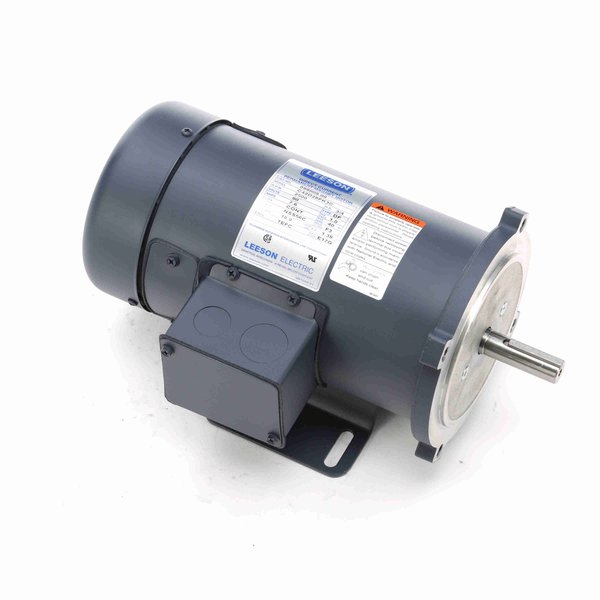 Leeson 098009.00 0.75 HP SCR-двигатель, 2500 об/мин, 90 В, корпус 56C, TEFC