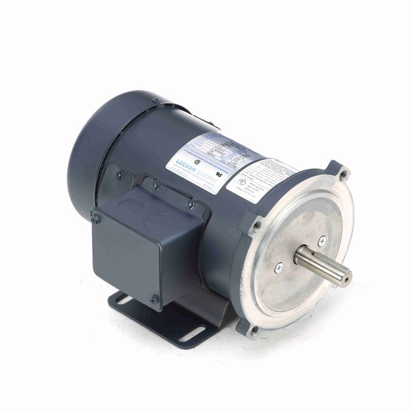 Leeson 098382.00 0.50 HP Низковольтный двигатель, 1800 об/мин, 48 В, корпус 56C, TEFC
