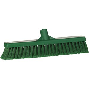 Метла Vikan 31782 Push Soft-Split 16.5" ПП/НЖ зеленая