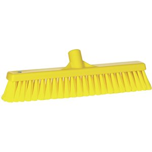 Щетка для пола Vikan 31786 Soft-Split, 16.5 дюймов, ПП/НС, желтая