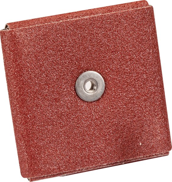 United Abrasives SAIT 48031 Абразивный круг из оксида алюминия квадратной формы (диаметр 3", толщина 1/2", зернистость 60, размер оправки 1/4-20", макс. RPM 14 000, рекомендуемый диапазон: 10 000–12 000)