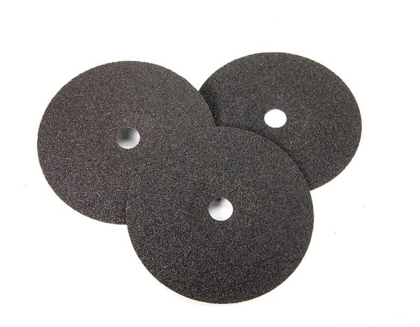 United Abrasives SAIT 54036 Специализированный фибровый диск из карбида кремния, оптовая упаковка (100 шт. на шпиндель), диаметр 7", отверстие 7/8", зернистость 36, макс. 8500 об/мин
