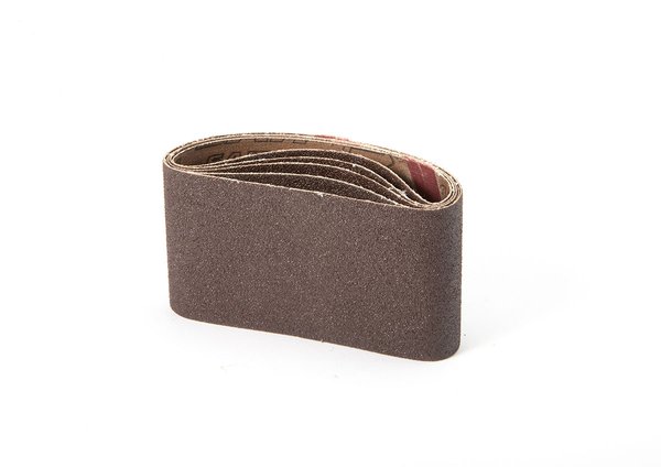 United Abrasives SAIT 57110 Портативные ремни из оксида алюминия с закрытой насыпкой (1A-X / 2A-X Ширина 3" Длина 18" Зернистость 220)