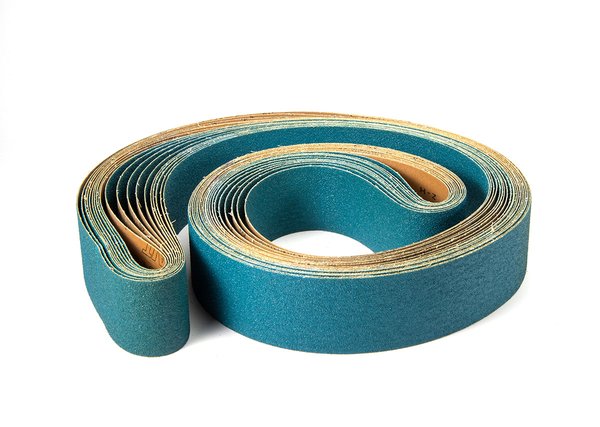 United Abrasives SAIT 64982 Бесконечные ленты для ленточных шлифовальных станков из циркониевой керамики - для тяжелых условий эксплуатации - закрытое напыление (Z-H ширина 4 дюйма длина 132 дюйма зернистость 36)