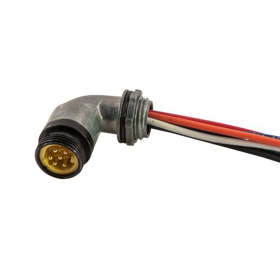 Remke 102U0010M Mini-Link разъем штепсельный мужской 90 градусов 2 полюса 1 фут