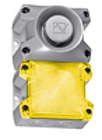 Pfannenberg 23311803055 PA X 1-05 24 DC YE 7035 Стробоскопический маяк с 5 джоулями и 80-тональным 4-стадийным звуковым сигналом 100 дБ (A)