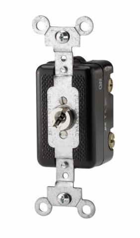 Переключатель Cooper Eaton AH1191NOF с замком Corbin, SP20A120/277V, ключ/выкл