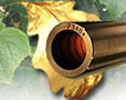 BUNTING B954C018021-IN 2 - 1/4 x 2 - 5/8 x 1 C95400 Cast Bronze Tube Втулка из литой бронзы C95400