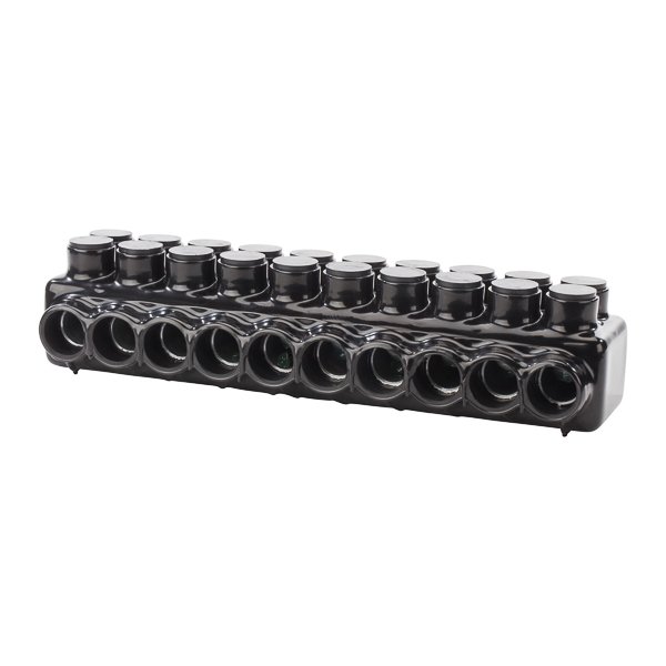 NSI IPLDH750-10 750-250 MCM UL POLARIS ИЗОЛИРОВАННЫЙ МНОГОТАПОВЫЙ СОЕДИНИТЕЛЬ 10 ПОРТОВ (ДВУХСТОРОННИЙ ВВОД)