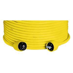 Телефонный шнур Hubbell Wiring PH6599 для морского применения, 15,2 м (50 футов), желтый