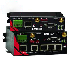 Промышленный сотовый RTU Red Lion Controls RAM-6701EB-AT: концентратор ввода/вывода и шлюз Modbus с полными возможностями маршрутизатора, совместимость с SixView Manager, 1 порт Ethernet, 1 последовательный порт, сотовая связь 4G LTE с переходом на 3G и 2G, питание через Ethernet (PoE)