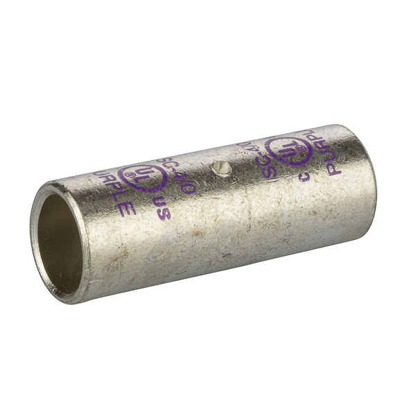NSI SC-4/0 Сращиватель медный луженый с короткой гильзой для провода 4/0 AWG