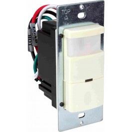 Orbit T24VSD-S-A VS ОДНОПОЛЮСНОЙ ДЕКОРАТИВНЫЙ НАСТЕННЫЙ ВЫКЛЮЧАТЕЛЬ С PIR ДАТЧИКОМ, ЦВЕТ МИНДАЛЬ