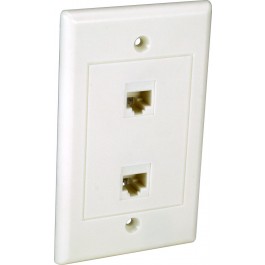 Orbit WJ-882-W DATA WALL JACK 2-8P8C БЕЛЫЙ
